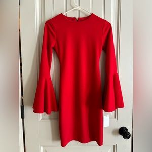 B. Darlin formal bodycon dress (red)